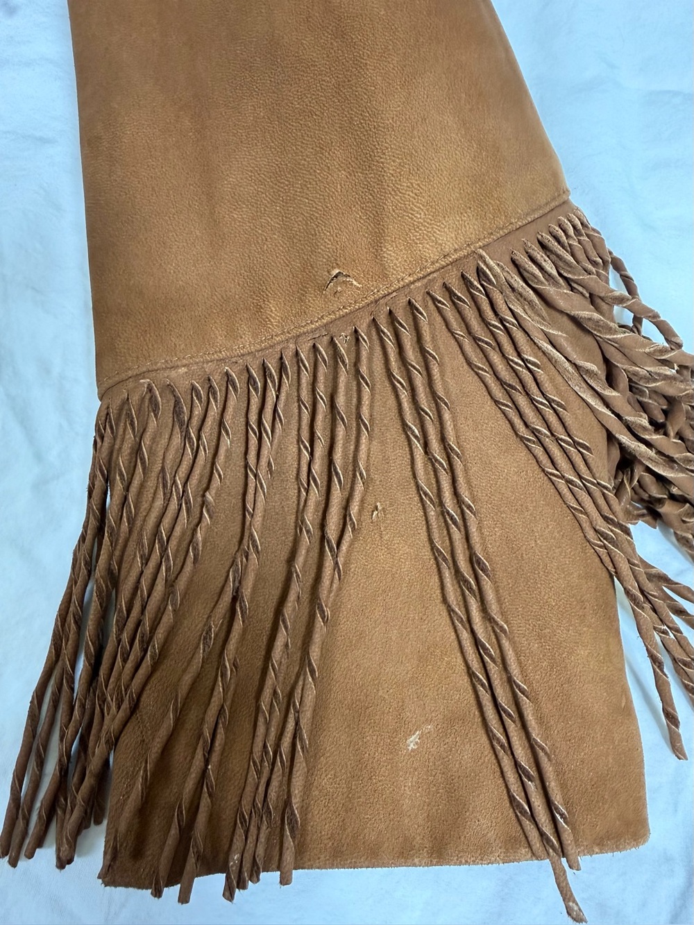 Vintage Continental Leather Fashions Western Fringe Jacket USA Buffalo Nickel - Picture 16 of 16